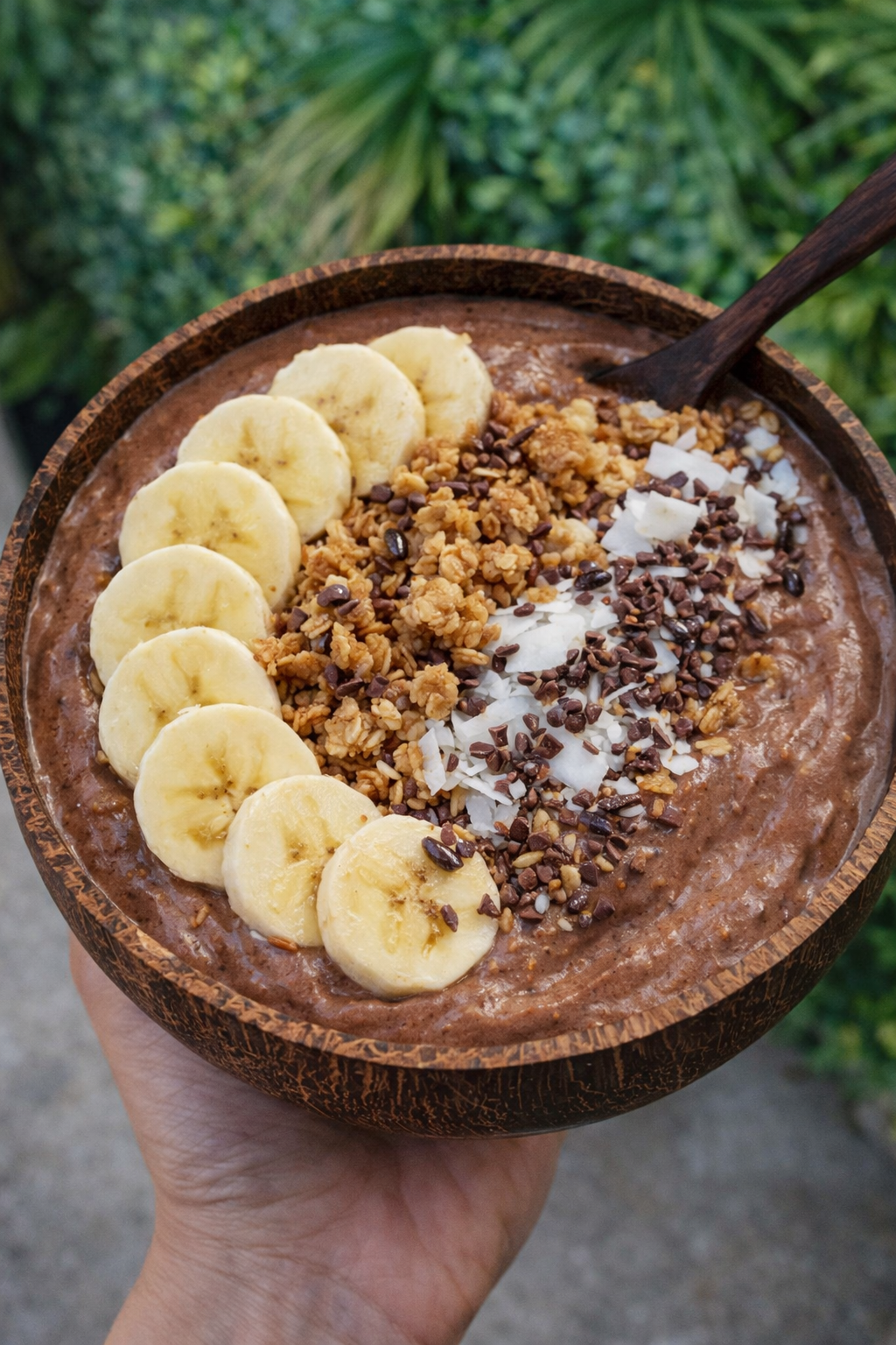 Choco fuel bowl at Gratefuel Cafe in Fort Lauderdale, FL 33308